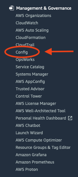 Get to Config Console